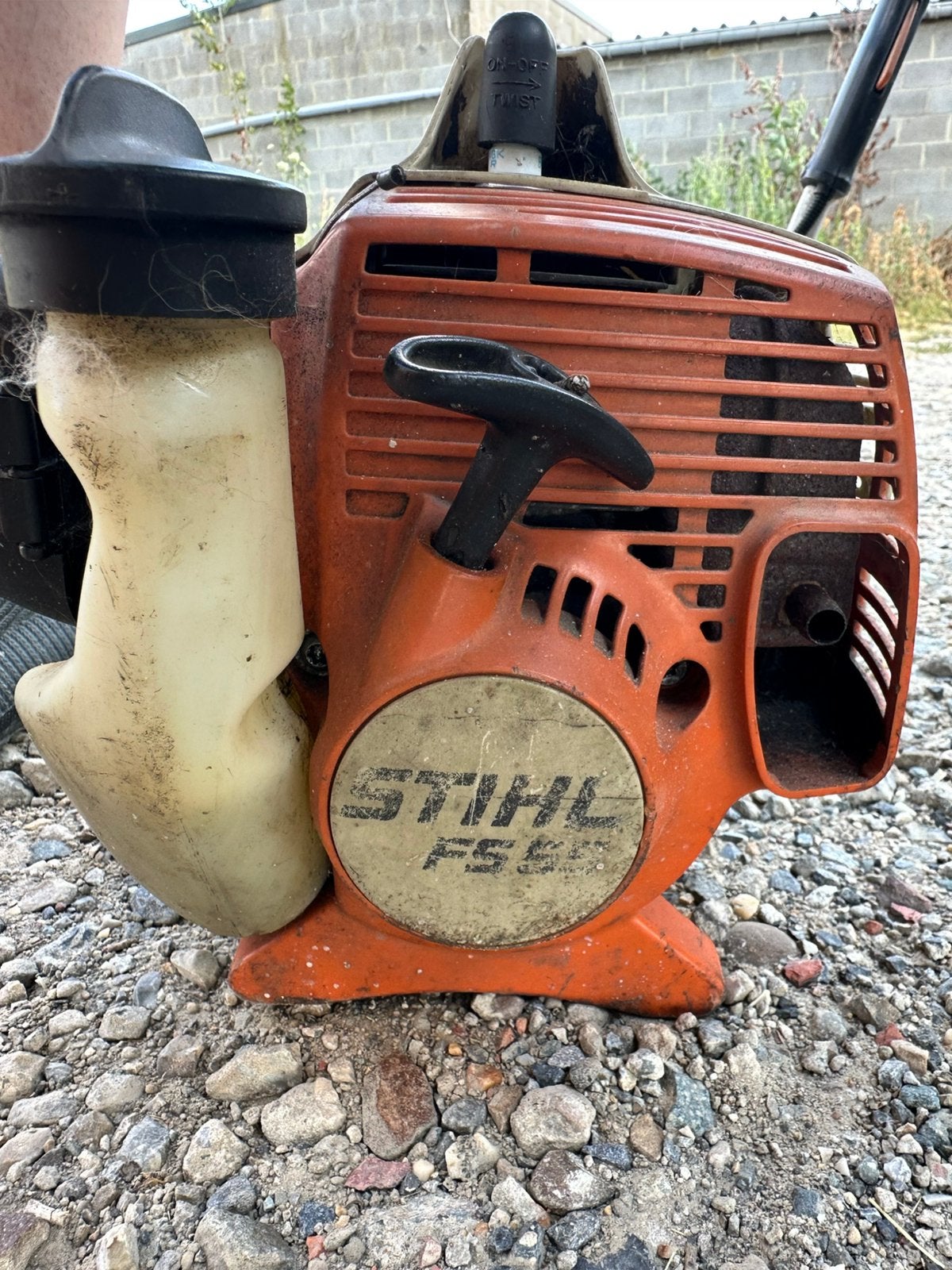 Stihl bosmaaier, Tuin en Terras, Bosmaaiers, Ophalen, Gebruikt, Benzine