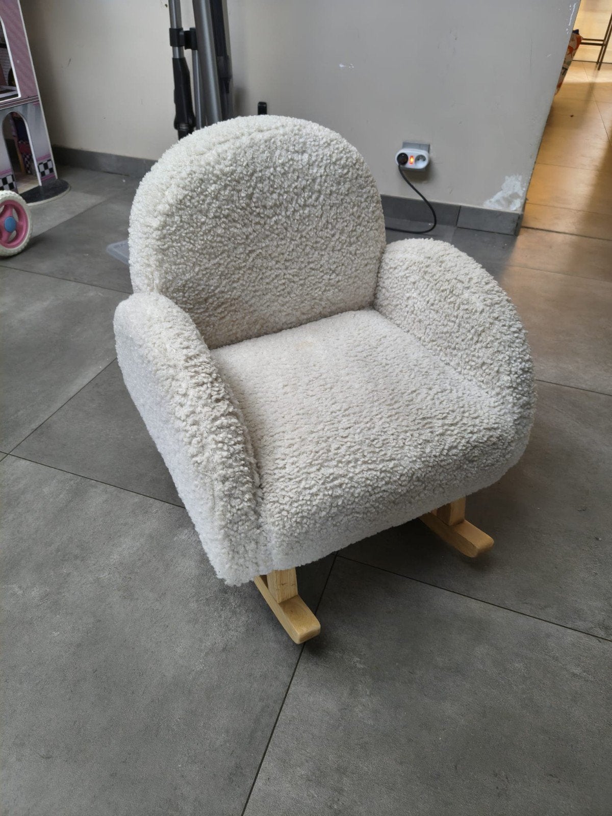 Childhome teddy schommelstoeltje, Enlèvement