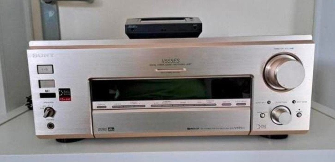 Sony STR-V555 ES, Ophalen, 70 watt of meer, Zo goed als nieuw, 5.1-systeem