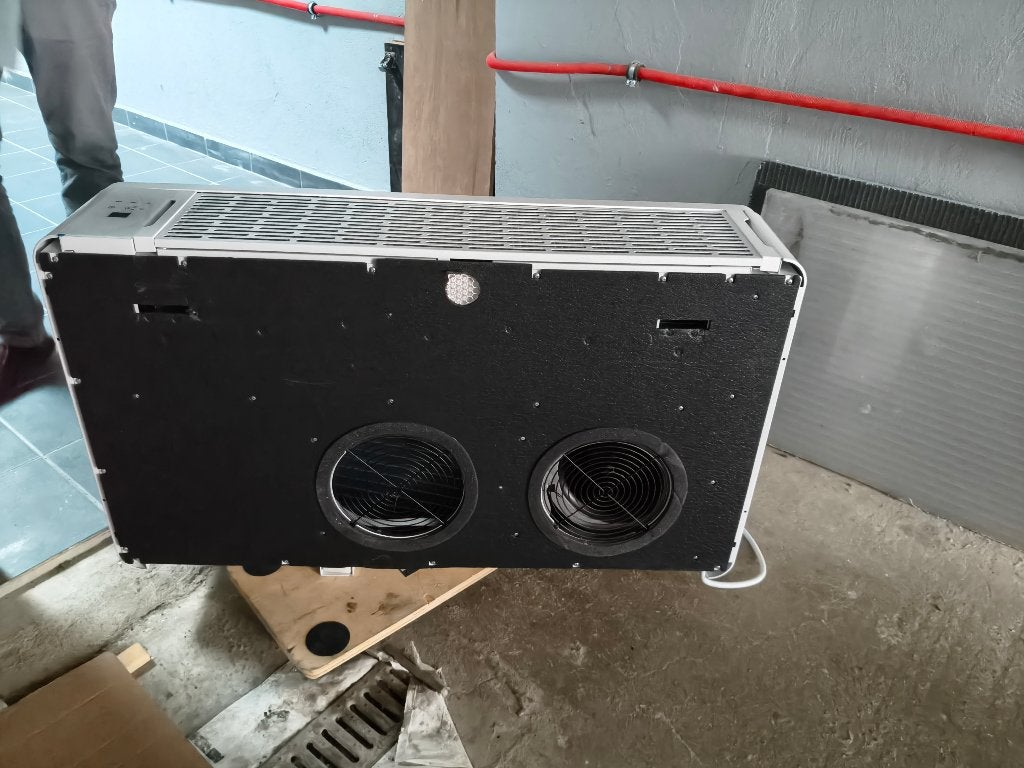 Airco, Electroménager, Enlèvement, Comme neuf, Climatisation murale, Télécommande