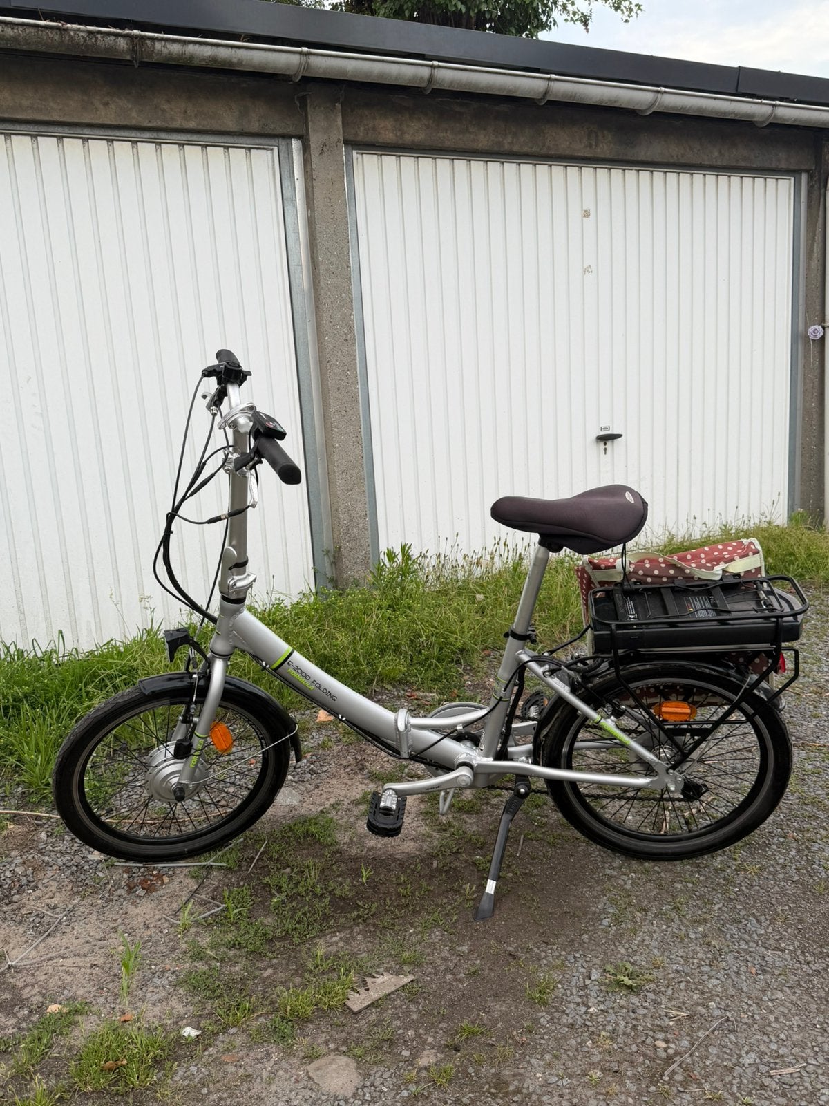 Elektrische plooifiets, Ophalen, Zo goed als nieuw