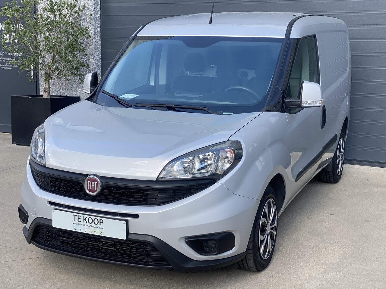 Fiat Doblo L1-3 zitpl.-105 pk !- airco-cruise c.-11500€+BTW, Autos, Camionnettes & Utilitaires, 0 kg, Argent ou Gris, Achat, 105 ch