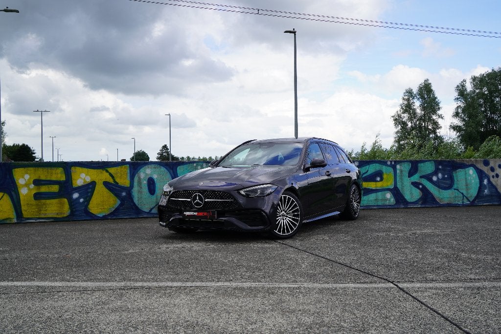 Prachtige Mercedes C180 Estate AMG-Line 15000 km!, Autos, Argent ou Gris, Achat, Euro 6, Entreprise
