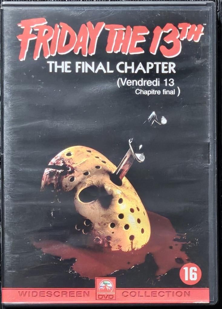 Friday the 13th: The Final Chapter (1984), Cd's en Dvd's, Dvd's | Horror, Ophalen of Verzenden, Zo goed als nieuw