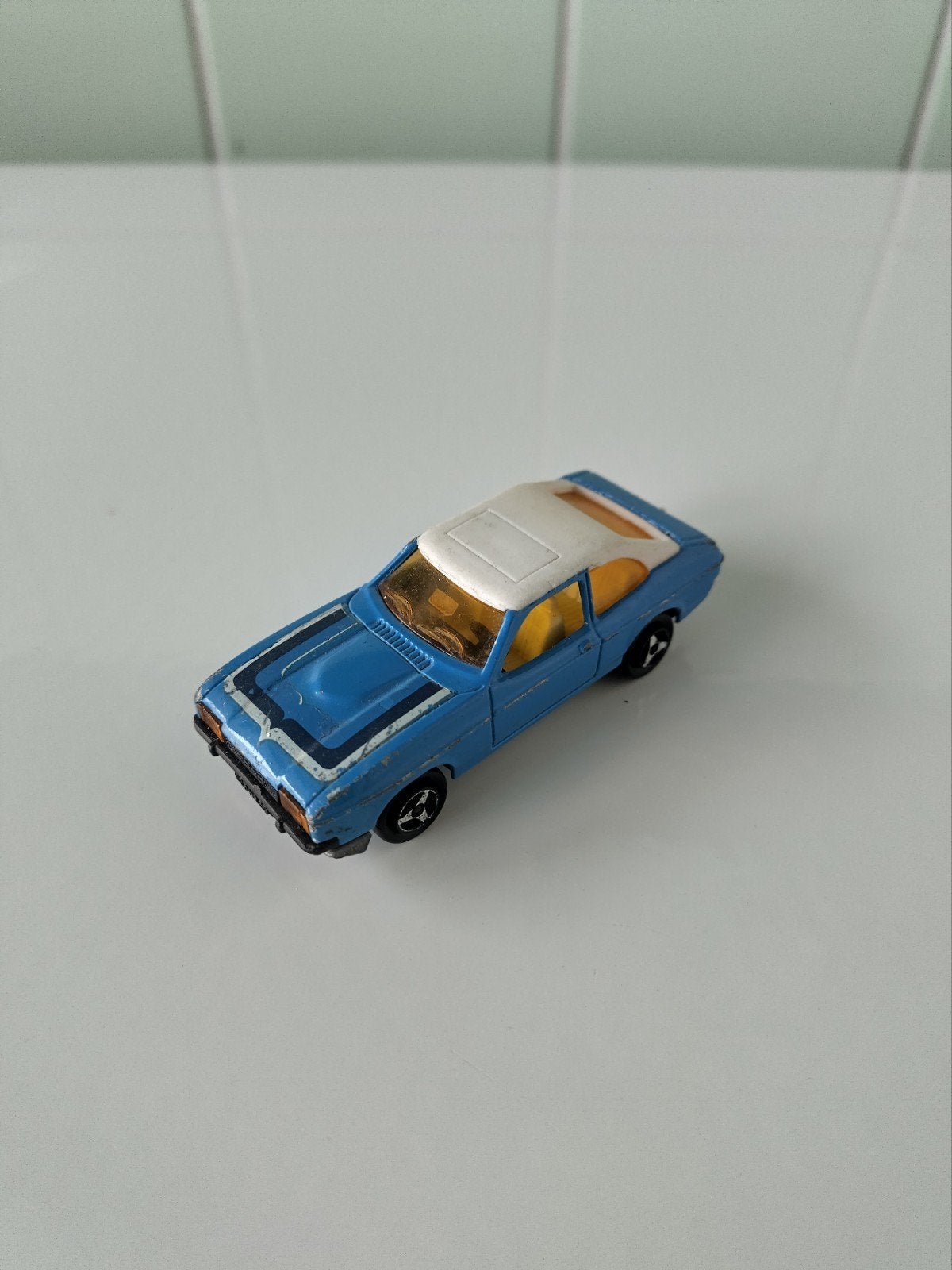 Vintage Majorette Ford Capri AFHALING LEES BESCHRIJVING, Hobby en Vrije tijd, Ophalen, Gebruikt, Auto, Majorette