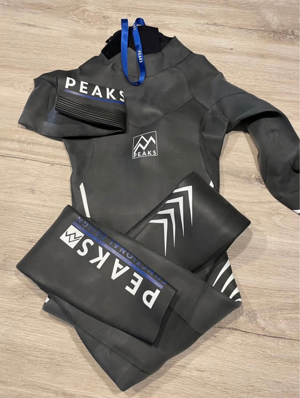 Swimsuit Peaks Azul Heren, Enlèvement, Comme neuf