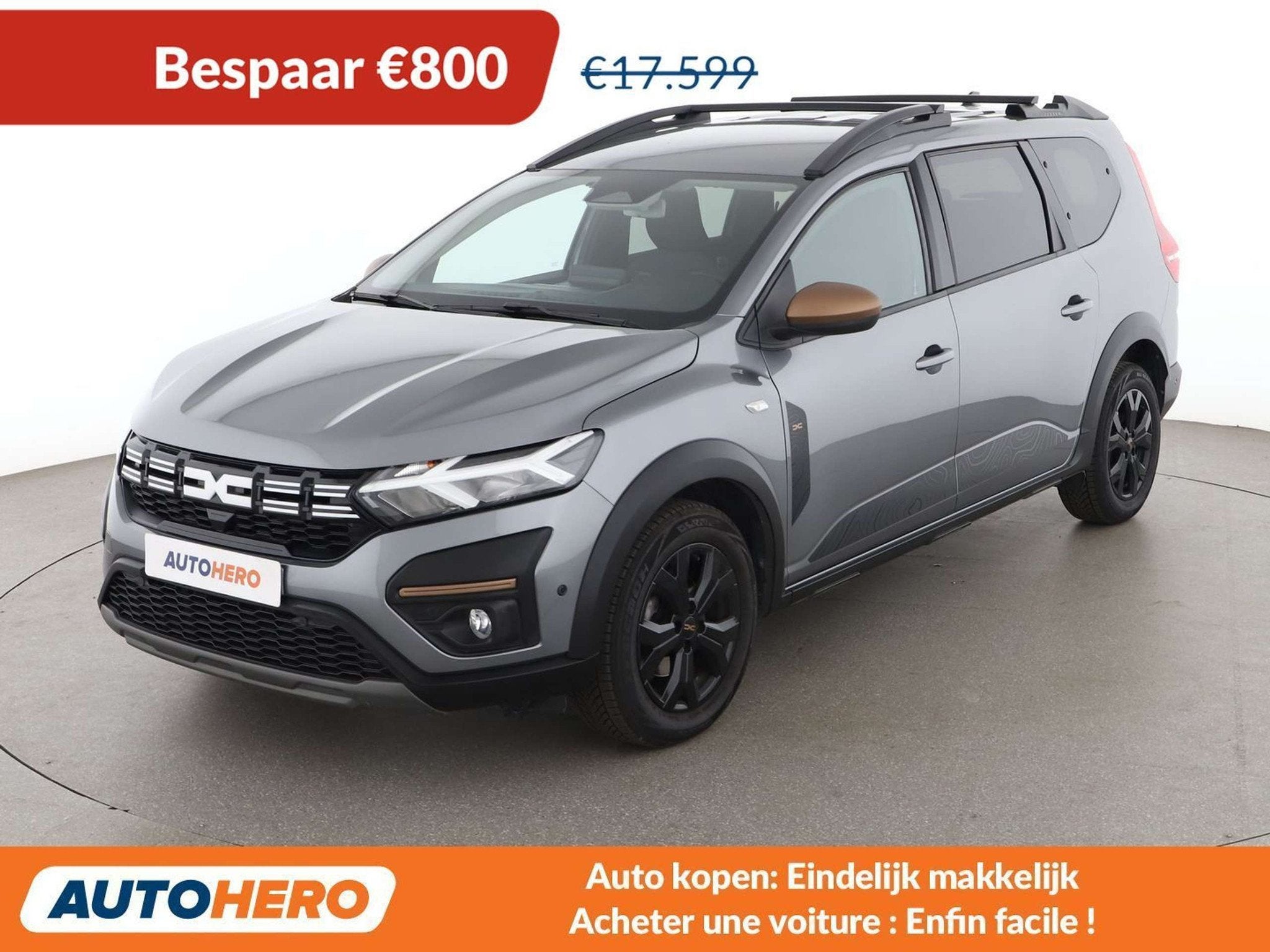 Dacia Jogger 1.0 TCe Extreme (bj 2024), Auto's, Voorwielaandrijving, Stof, Gebruikt, Euro 6