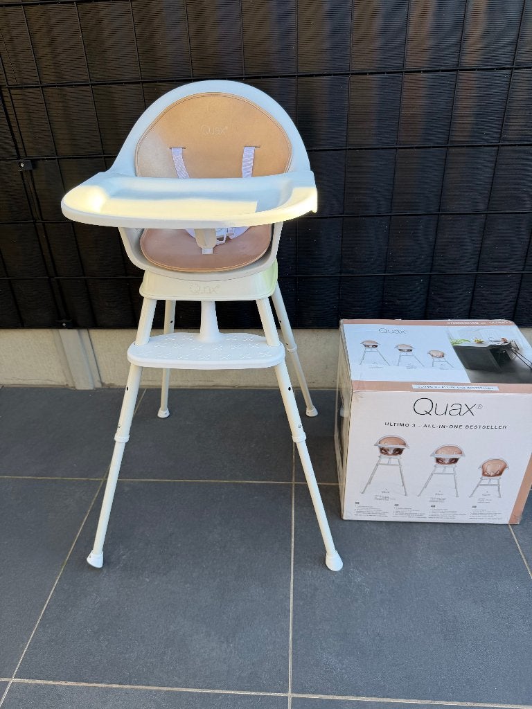 Quax Ultimo 3 meegroeistoel – kinderstoel 3-in-1, Ophalen, Zo goed als nieuw, Meegroeistoel, Aanschuifbaar