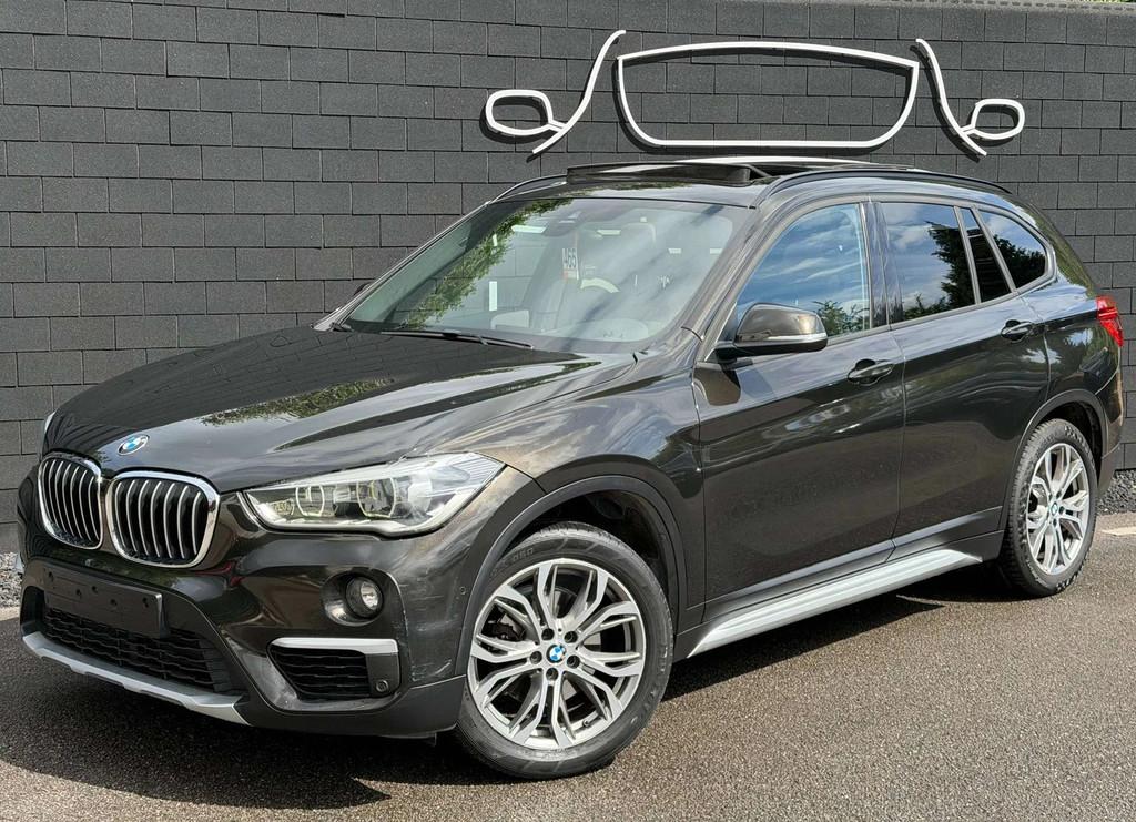 BMW X1 2.0 dA xDrive18+NAVI+TOIT OUVR+CUIR+JANTES+EU 6B, Auto's, BMW, Euro 6, 4 cilinders, Bruin, 136 pk