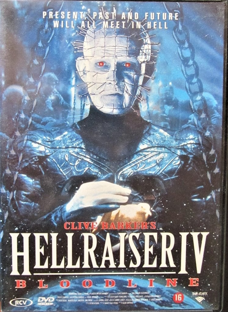 DVD HORROR- HELLRAISER IV- BLOODLINE (ZELDZAAM), Cd's en Dvd's, Dvd's | Horror, Engels, Nederlands, Overige genres, Ophalen of Verzenden