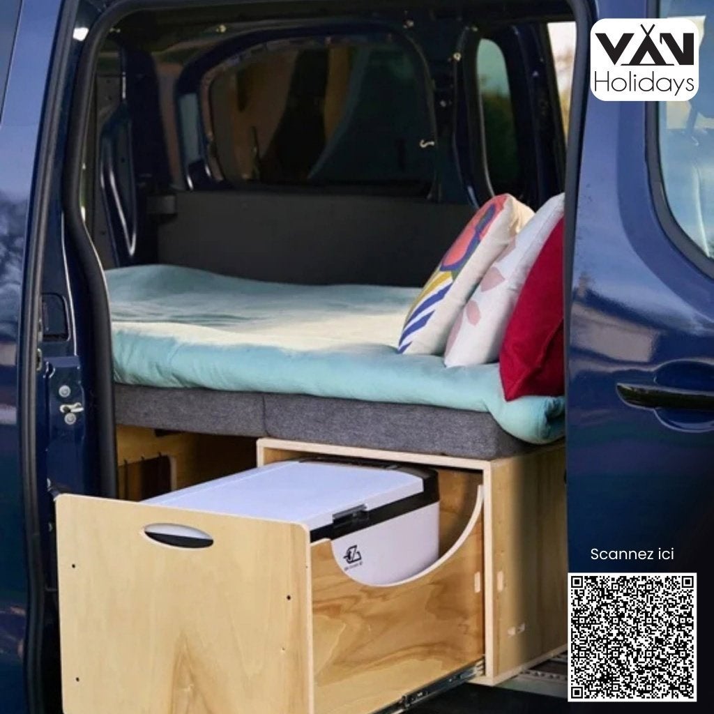 Kit aménagement van amovible 2 places – lit 140x190, Enlèvement ou Envoi, Neuf