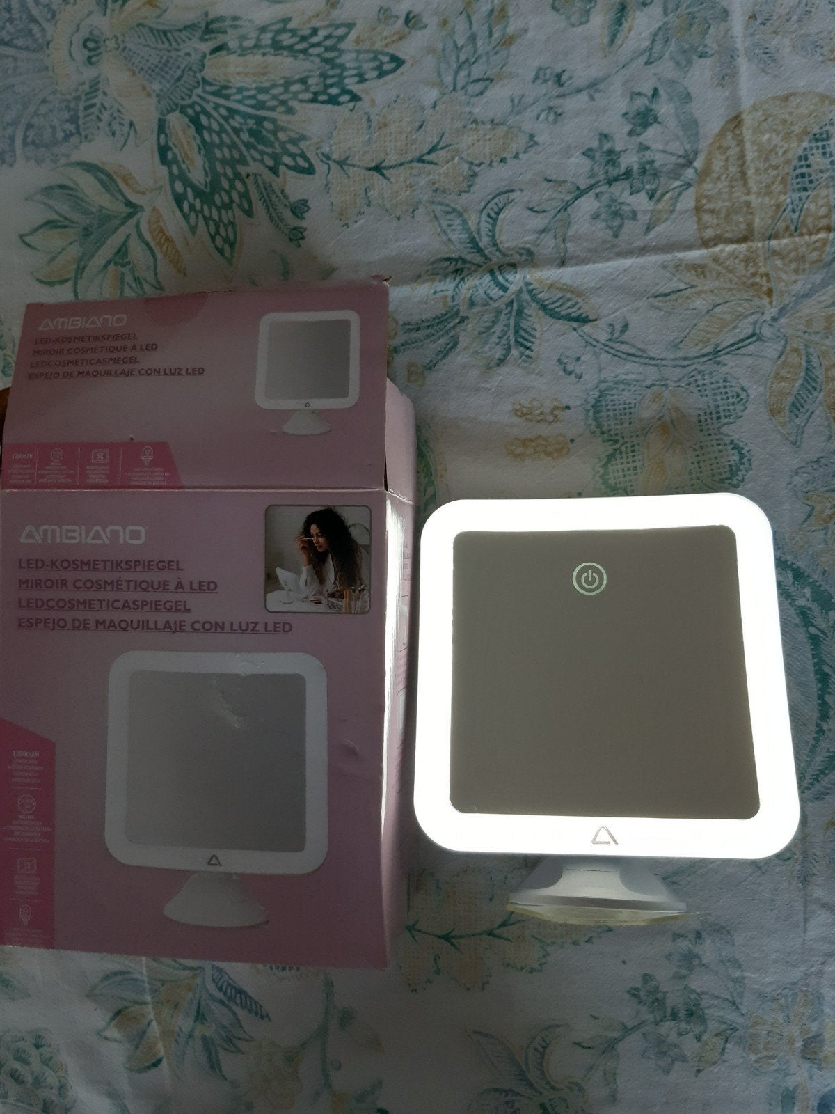 miroir cosmétique à LED, Tout le visage, Comme neuf, Enlèvement, Accessoires