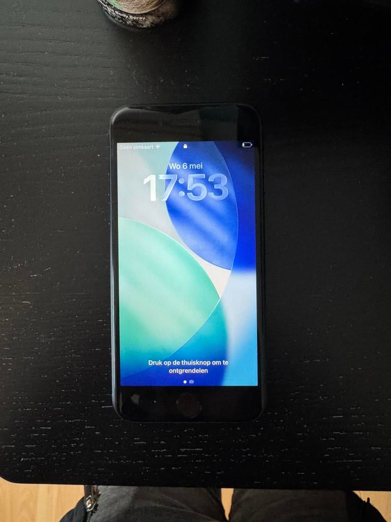 iPhone SE 3e Gen (2022) 128GB - Zo goed als nieuw, Telecommunicatie, Mobiele telefoons | Apple iPhone, 128 GB, Verzenden, Zwart