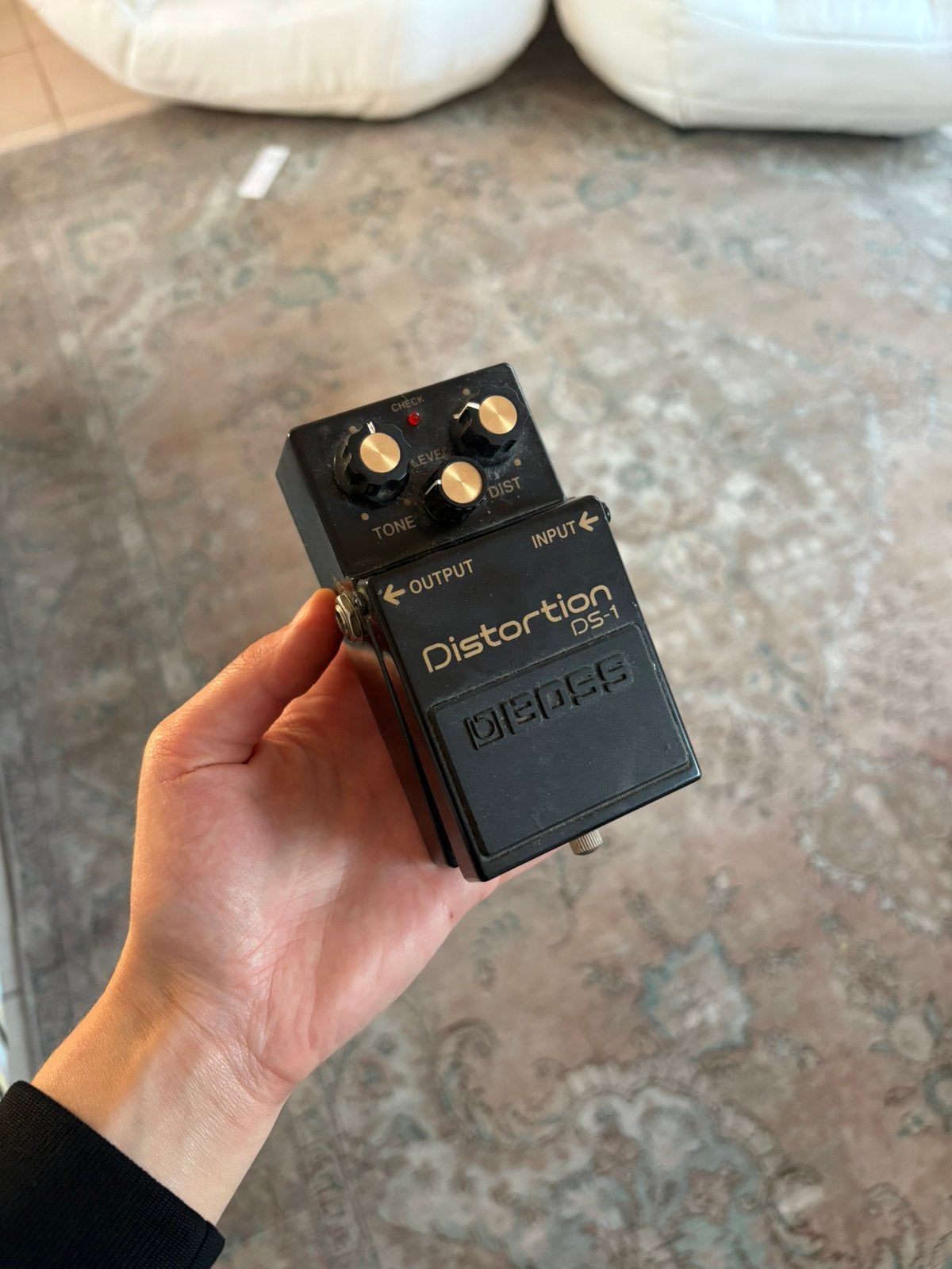 Boss ds-1 40th anniversary distortion pedal, Enlèvement, Utilisé