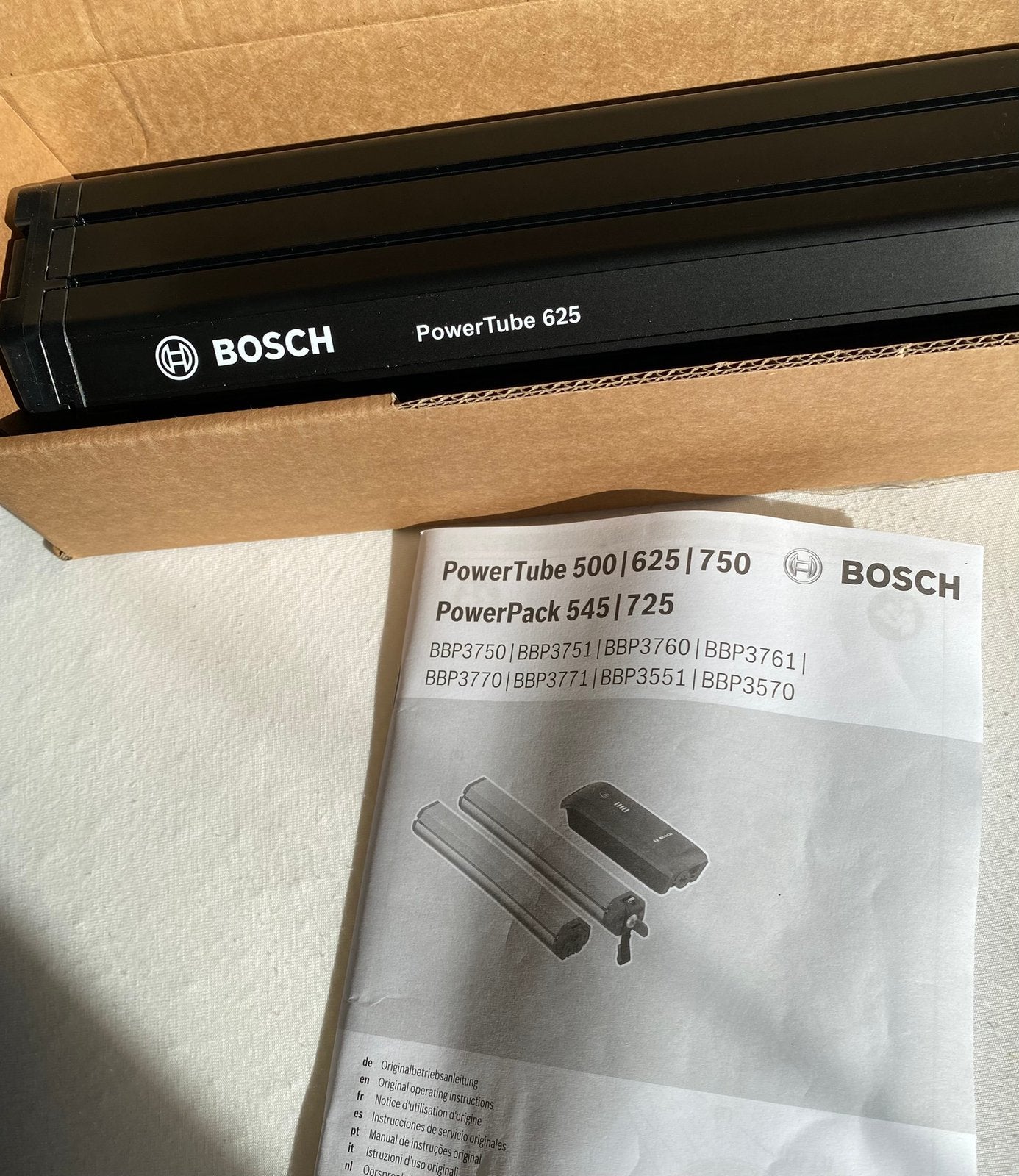 Bosch powerTube 625, Zo goed als nieuw
