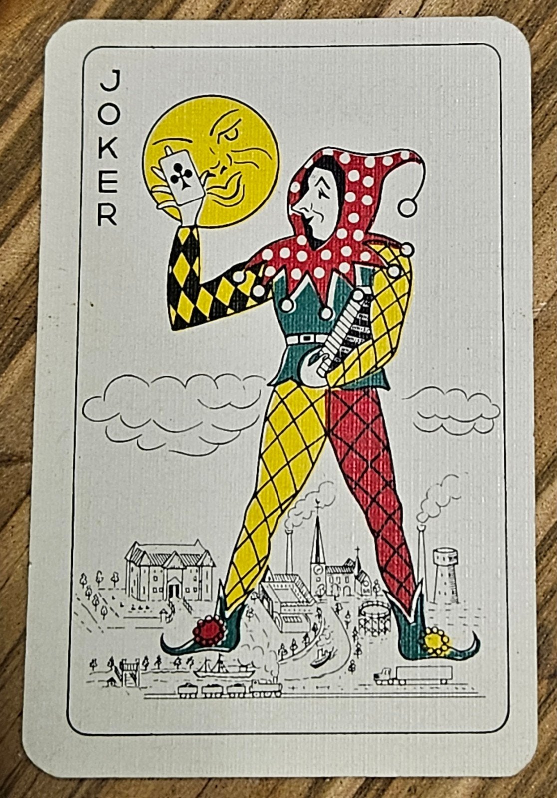 Star Pils Excelsior joker vintage
Deze vintage j, Ophalen of Verzenden, Speelkaart(en)