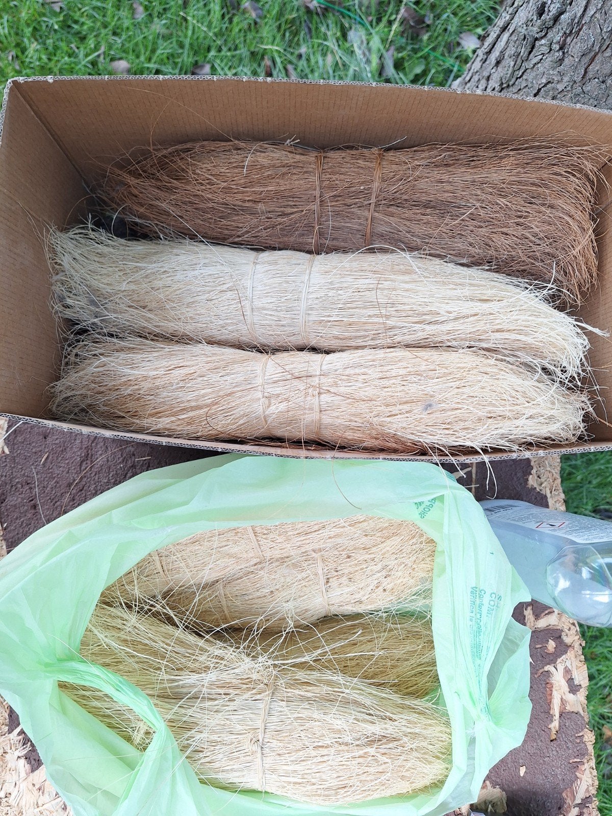 fibre de coco blanchie et brune, Animaux & Accessoires, Enlèvement
