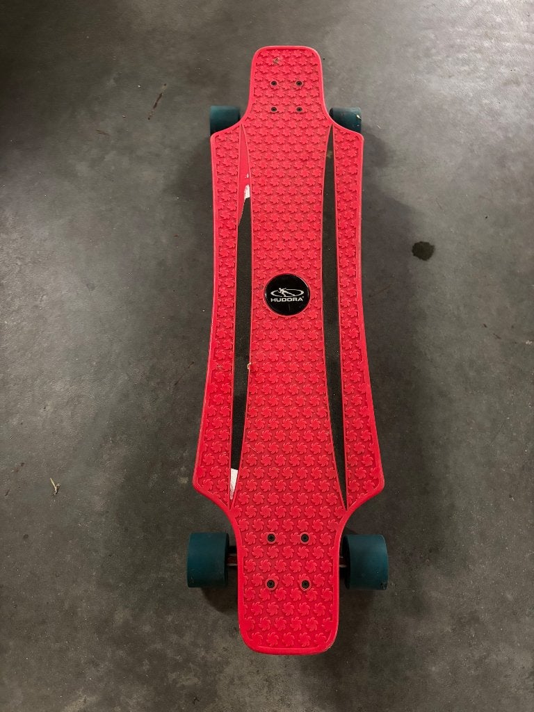 Skateboard rood, Ophalen, Gebruikt, Skateboard