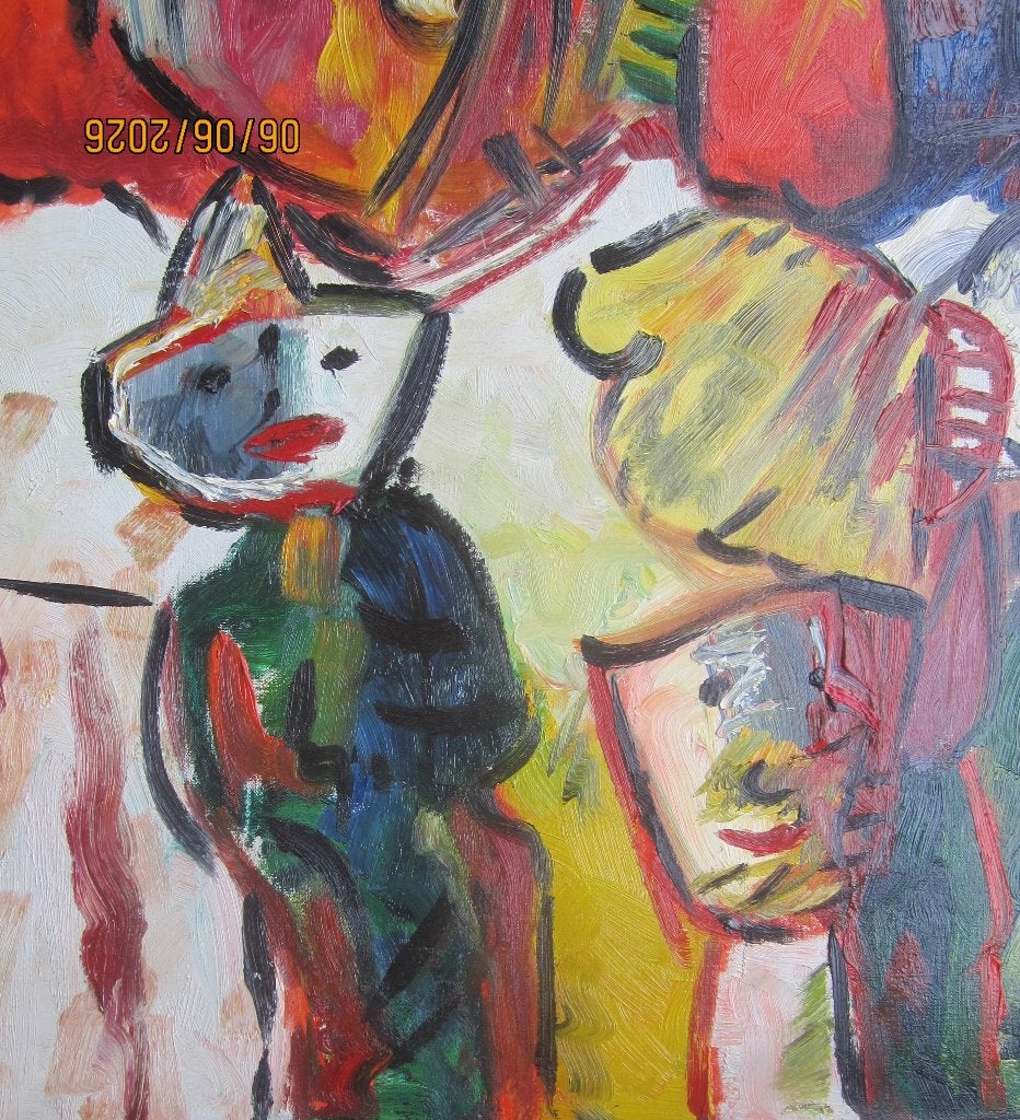 "Children around the Table" - Banet, Antiek en Kunst, Ophalen of Verzenden