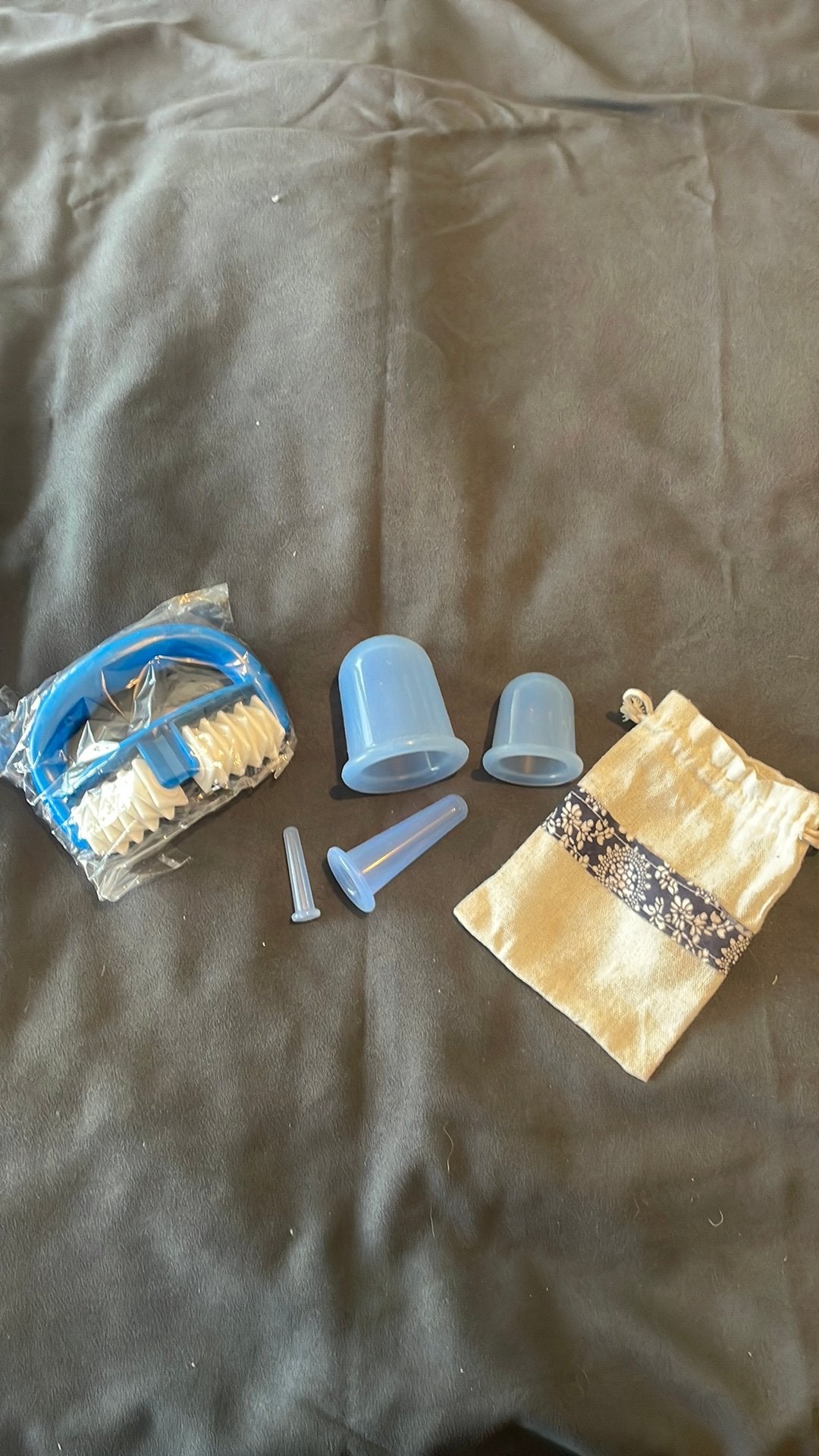 Kit anti-cellulite . Roller et ventouses, Enlèvement ou Envoi, Neuf
