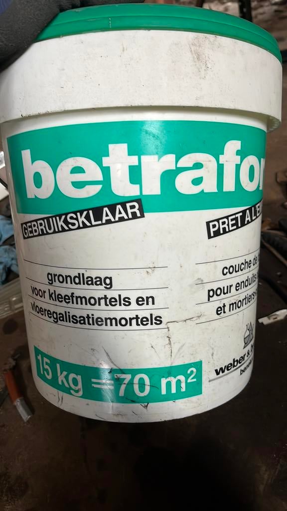 Gratis grondlaag, Doe-het-zelf en Bouw, Verf, Beits en Lak, Ophalen, Zo goed als nieuw