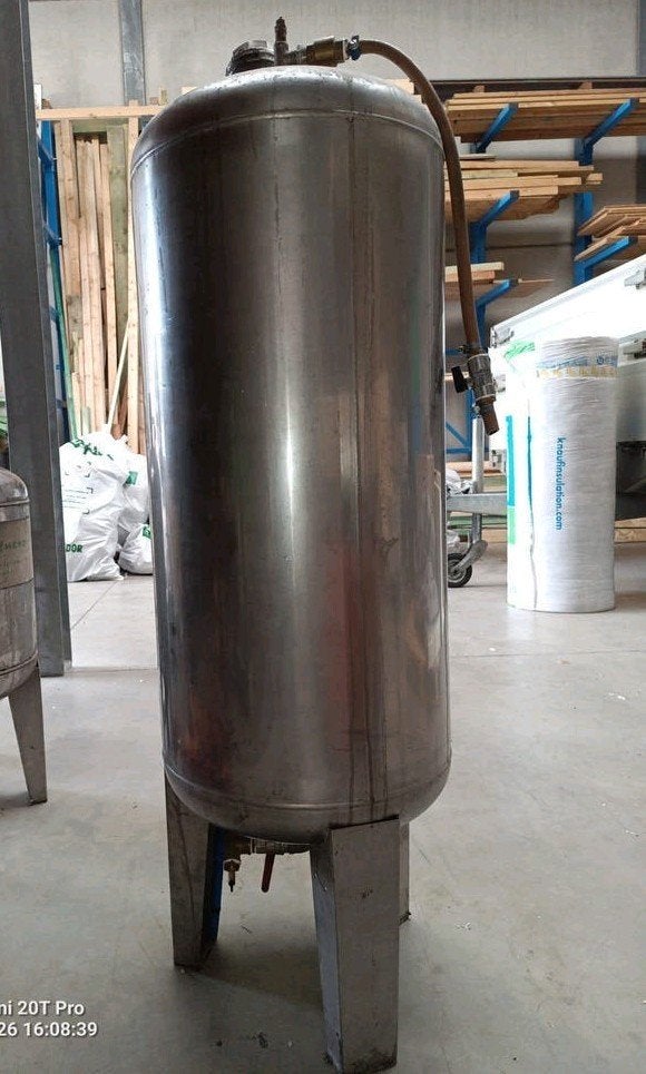 Inbox drukvat 110 liter, Ophalen
