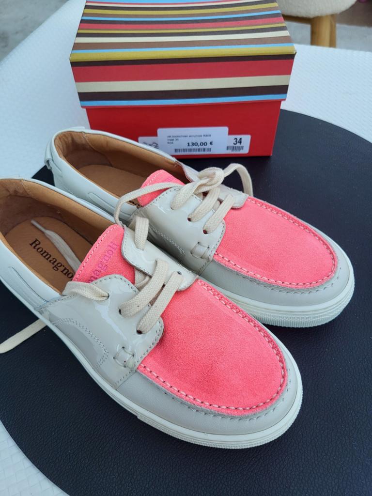 NIEUW Meisjes bootschoenen maat 34 romagnoli, Ophalen