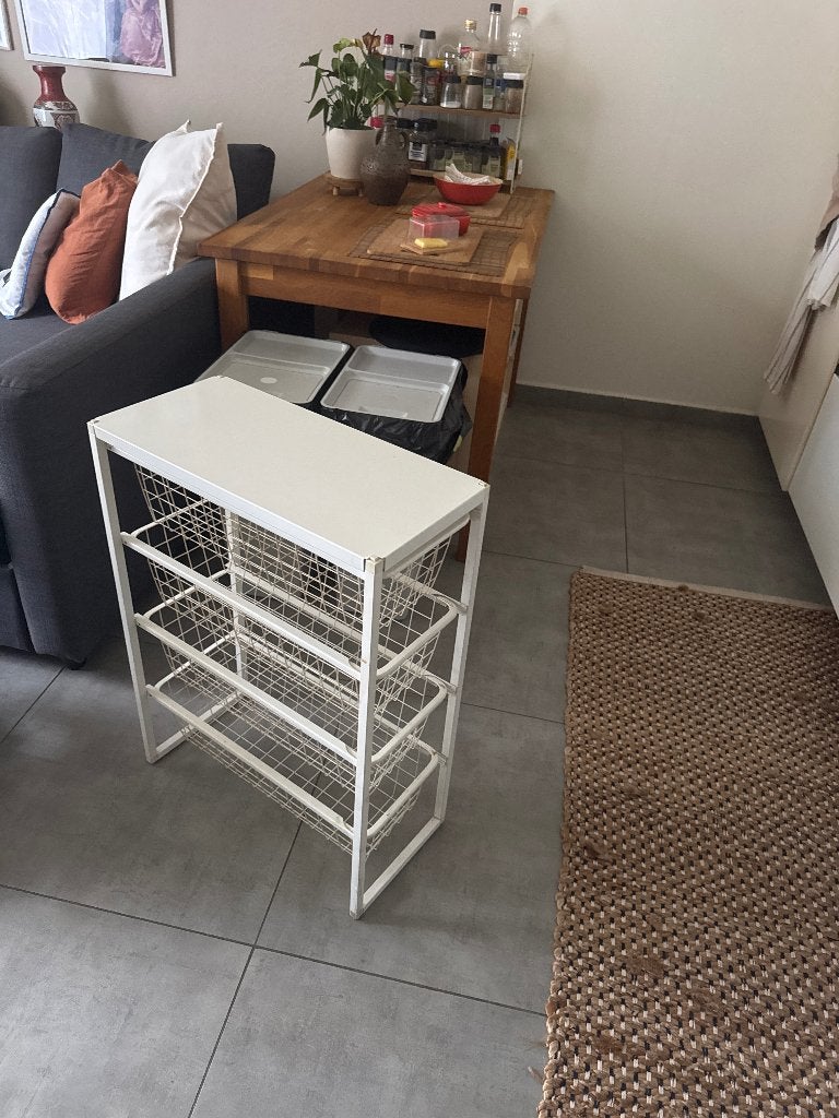 Rangement IKEA, Maison & Meubles, Démontable, Comme neuf, Enlèvement, Métal