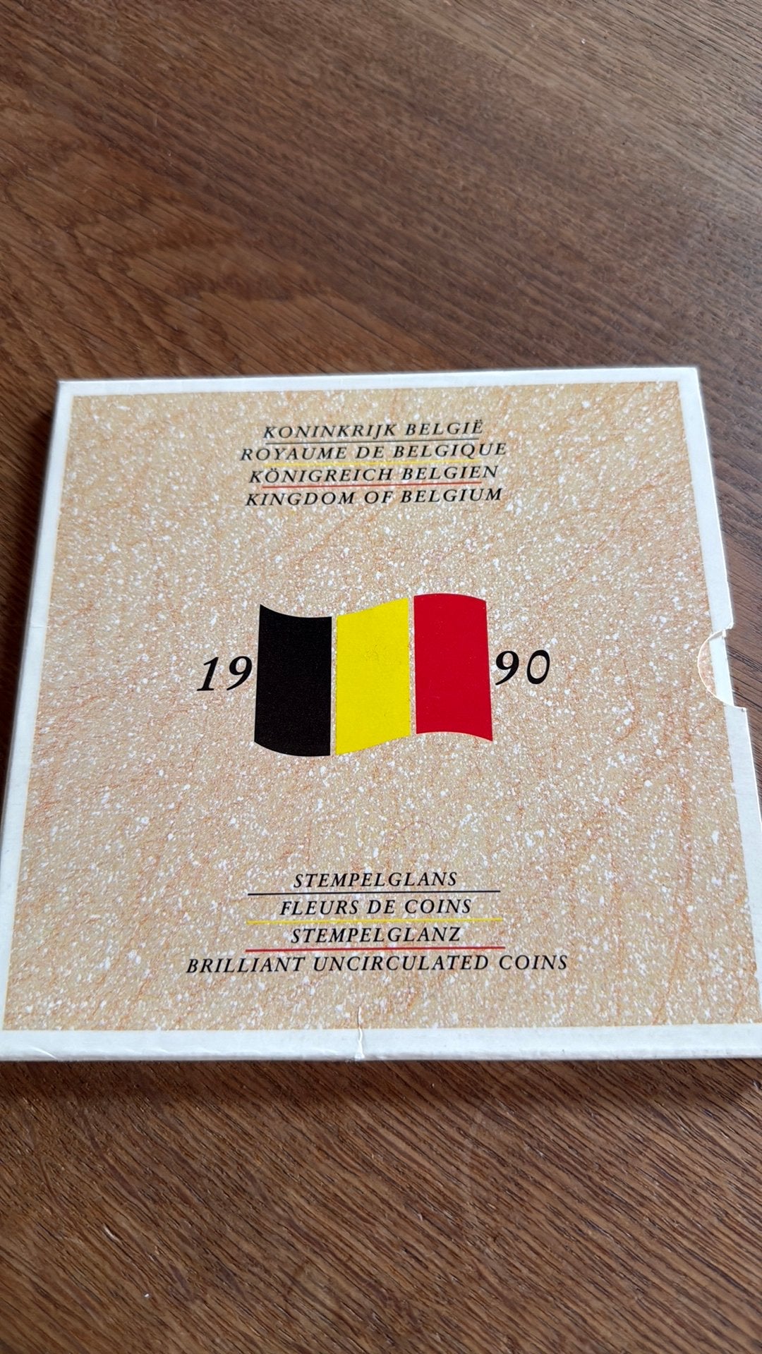 Pièces de monnaies fleurs de coins 1990, Enlèvement, Série