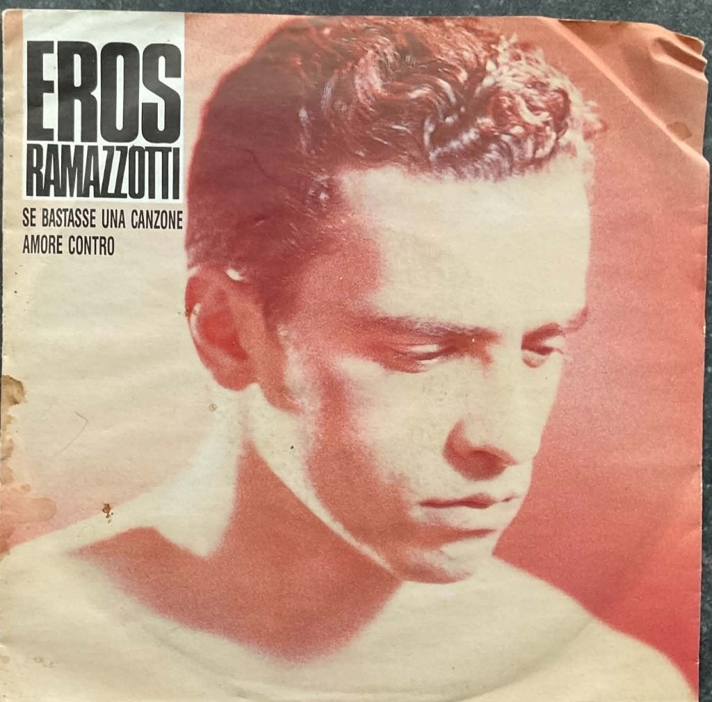 Eros Ramazzotti "Se Bastasse Una Canzone", CD & DVD, Enlèvement ou Envoi, 7 inch, Comme neuf, Autres genres
