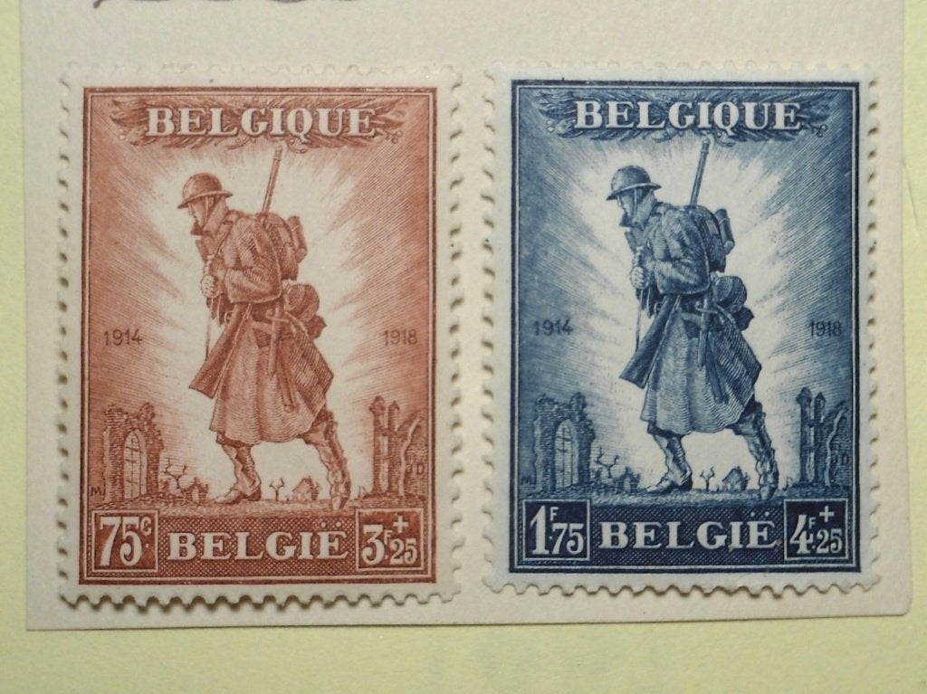 OBP 351-352. Infanterie 1932., Sans timbre, Autre, Non oblitéré, Enlèvement