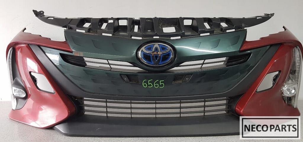 VOORBUMPER TOYOTA PRIUS BUMPER ORIGINEEL 2016 -, Gebruikt, -, -, Ophalen of Verzenden