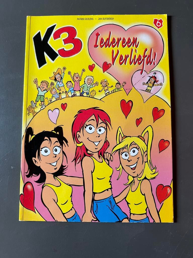 K3 strip: iedereen verliefd (6), Eén stripboek, Ophalen, Gelezen