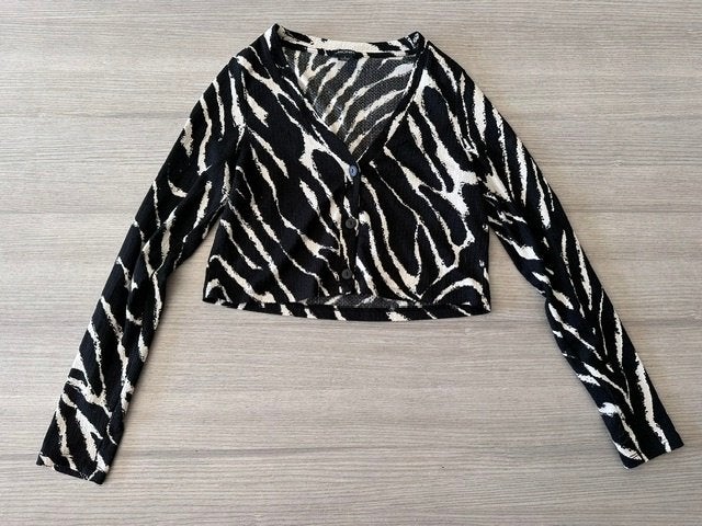 Blouse Monki maat S (nr2440a), Kleding | Dames, Zwart, Ophalen of Verzenden, Zo goed als nieuw, Monki
