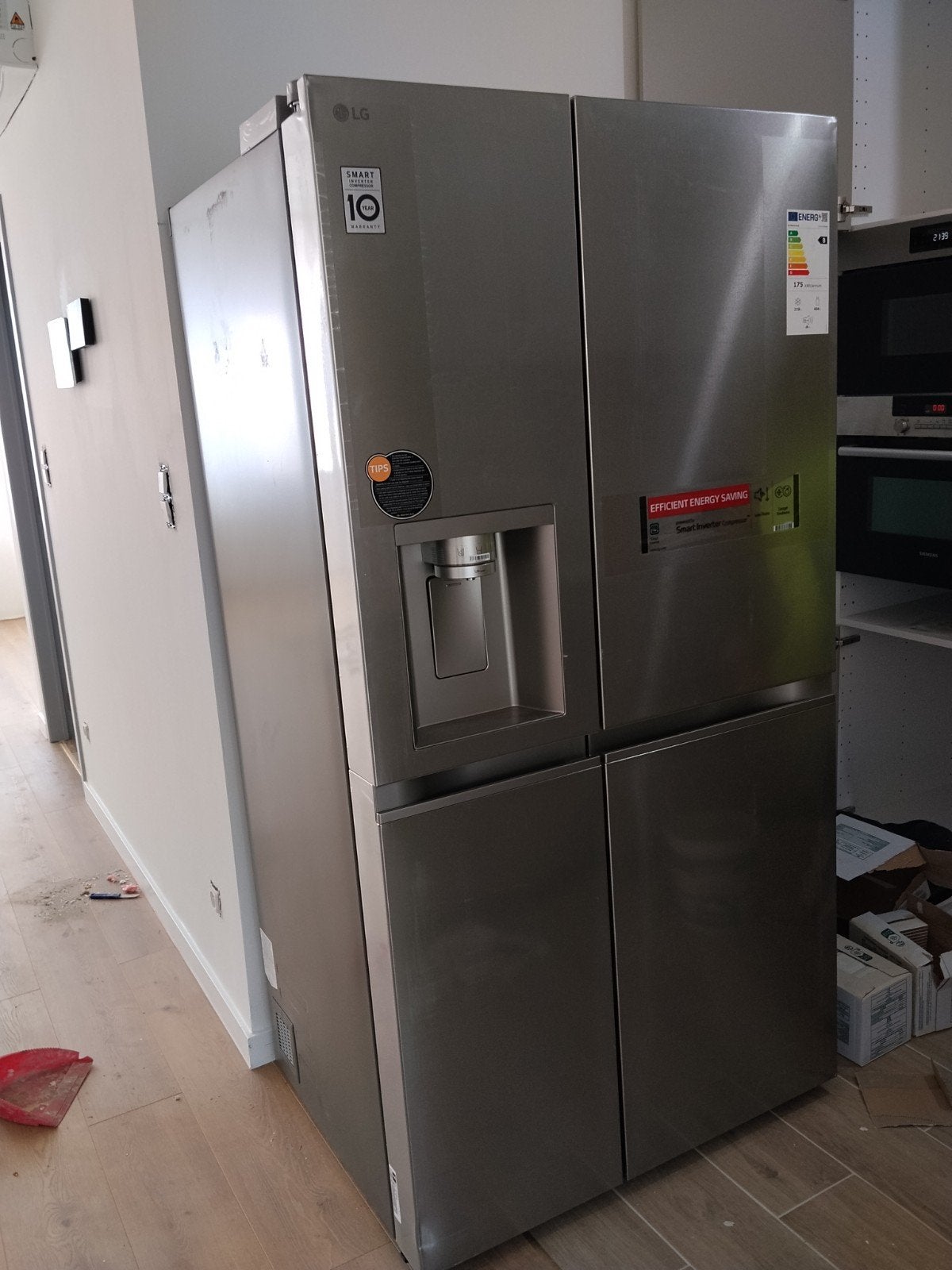 Te koop: LG GSLE91MBAB Amerikaanse koelkast, Elektronische apparatuur, Ophalen