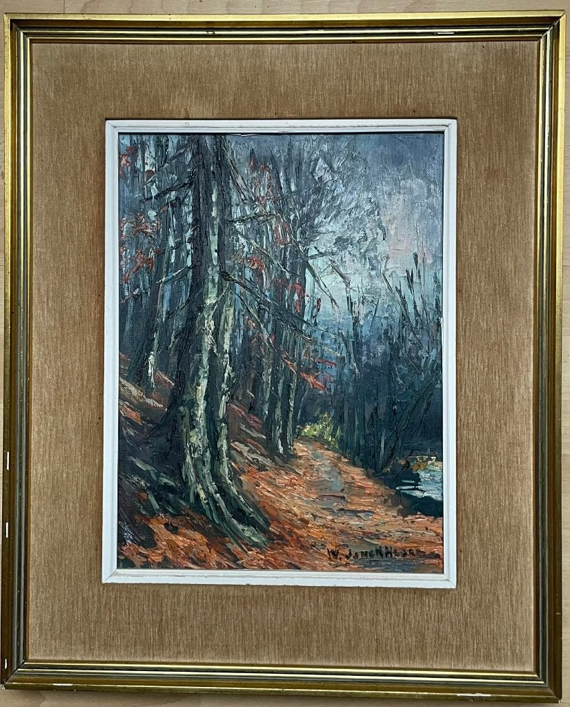 Peinture de Walter Jonckheere (1924-1999), Enlèvement