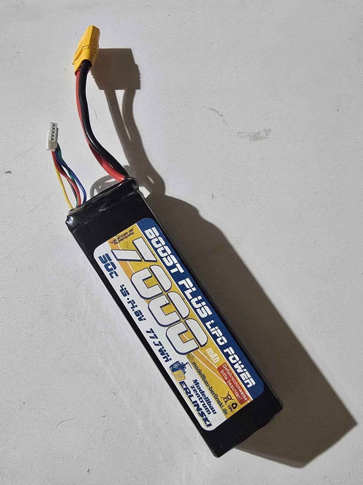 4s 7000mah 50c lippo accu, Hobby en Vrije tijd, Modelbouw | Overige, Ophalen, Nieuw