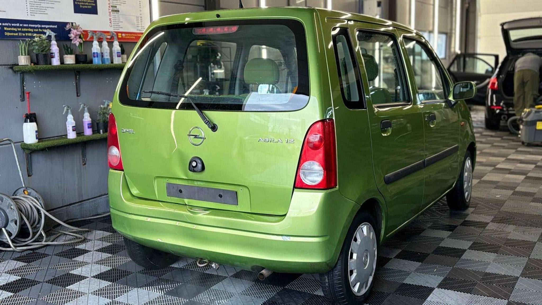 Opel Agila 1.2i benzine 92.000km bj. 2000, Auto's, 4 zetels, Monovolume, 1199 cc, 5 deurs