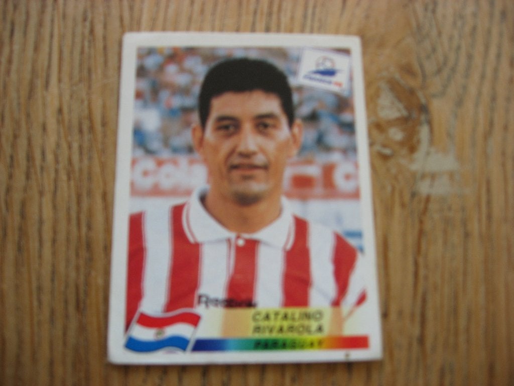 Panini Sticker France 98 WK Paraguay C Rivarola Nr 267, Ophalen of Verzenden, Nieuw, Sticker
