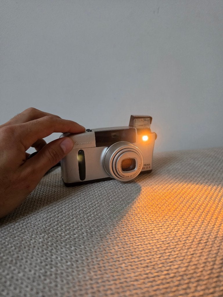 Canon Prima Super 135N, Audio, Tv en Foto, Ophalen, Zo goed als nieuw, Compact, Canon