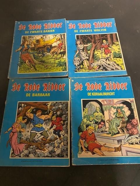 Strips : De Rode ridder, Ophalen of Verzenden, Gelezen