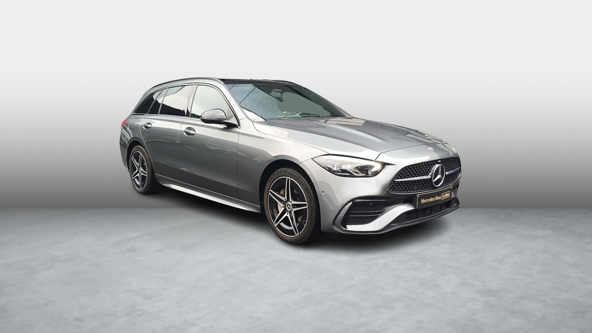 Mercedes-Benz C 300 e AMG Line Break + PANORAMISCH DAK + CAR, Automaat, Dealer onderhouden, 4 cilinders, Bedrijf