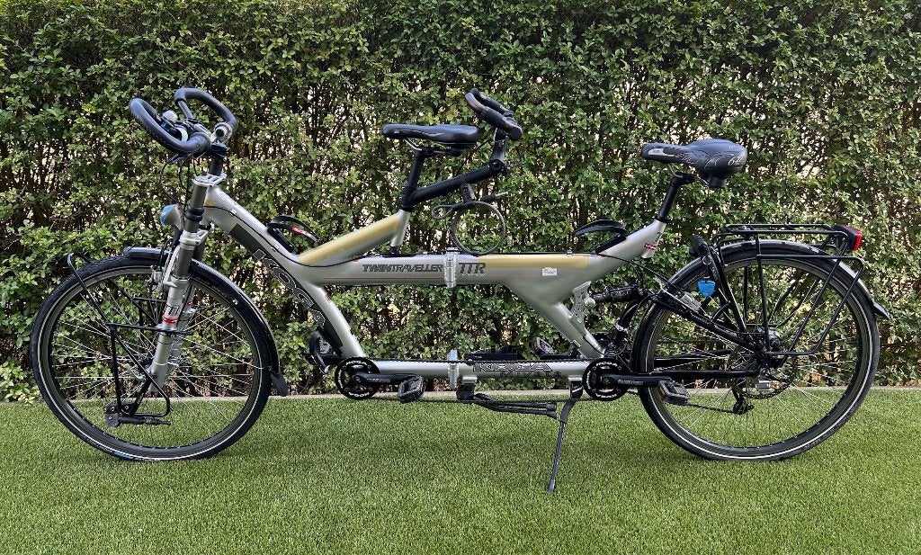 Tandem Koga-Miyata Twin Traveller, Vélos & Vélomoteurs, 51 à 55 cm, Frein sur jante, 53 à 57 cm, Enlèvement