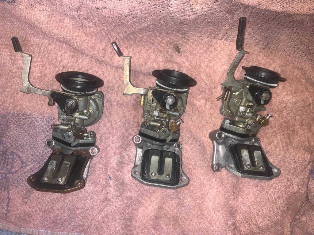 ORIGINELE CARBURATEURS VAN HONDA CAMINO, Fietsen en Brommers, Ophalen of Verzenden, Gebruikt