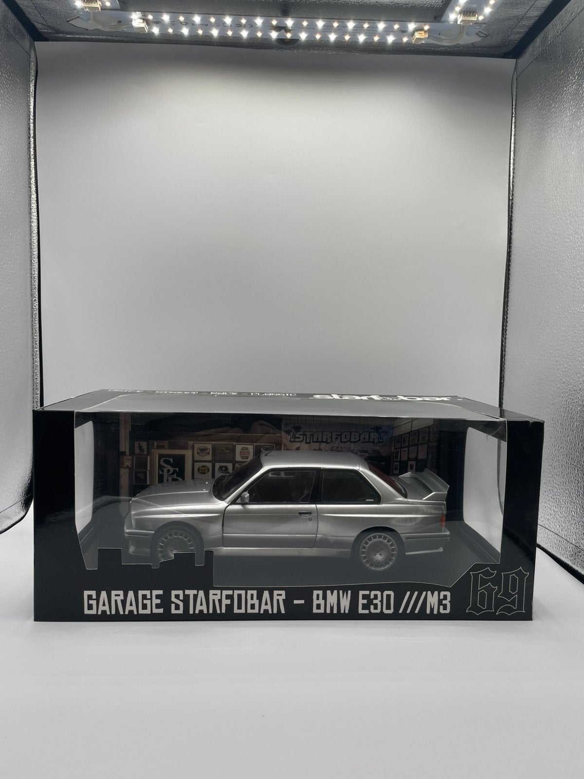 BMW M3 E30 Starfobar Solido 1/18, Enlèvement, Comme neuf, Solido