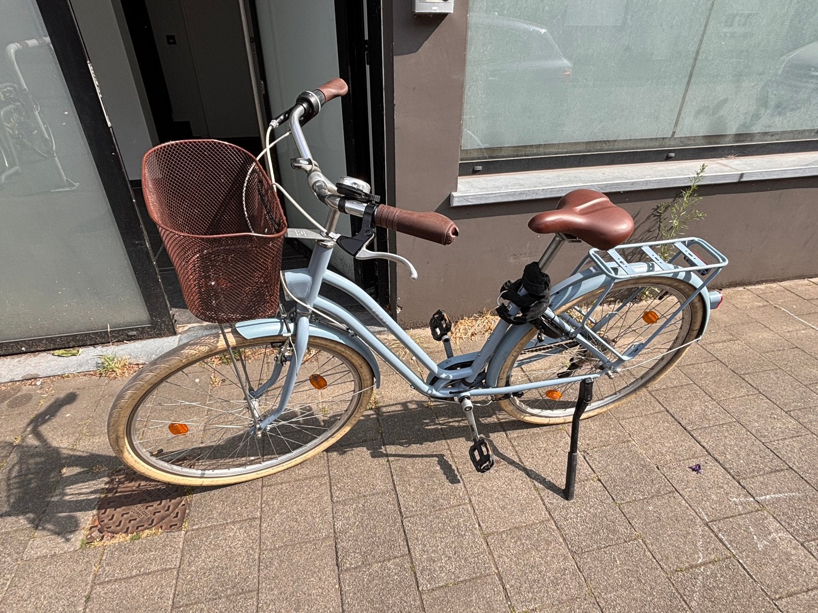 Damesfiets Elops 520 - maat S/M, Fietsen en Brommers, Fietsen | Dames | Damesfietsen, Gebruikt, Overige merken, Ophalen