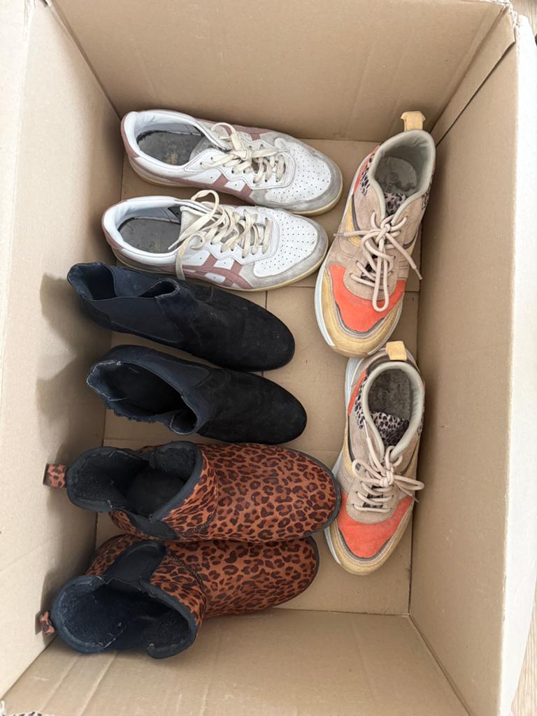 Schoenen maat 38-39, Kleding | Dames, Dames-kledingpakketten, Ophalen, Zo goed als nieuw, Maat 38/40 (M)