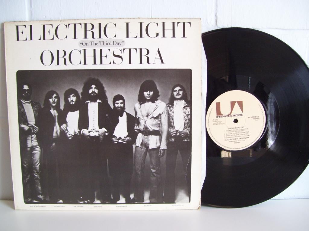 ELECTRIC LIGHT ORCHESTRA  on the third day, Progressive, Gebruikt, Originele persing, Ophalen of Verzenden