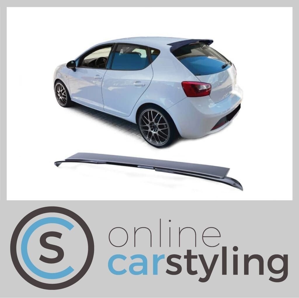 Achterklep spoiler Seat Ibiza 6J/6P Glossy Black, Enlèvement ou Envoi, -, -, -