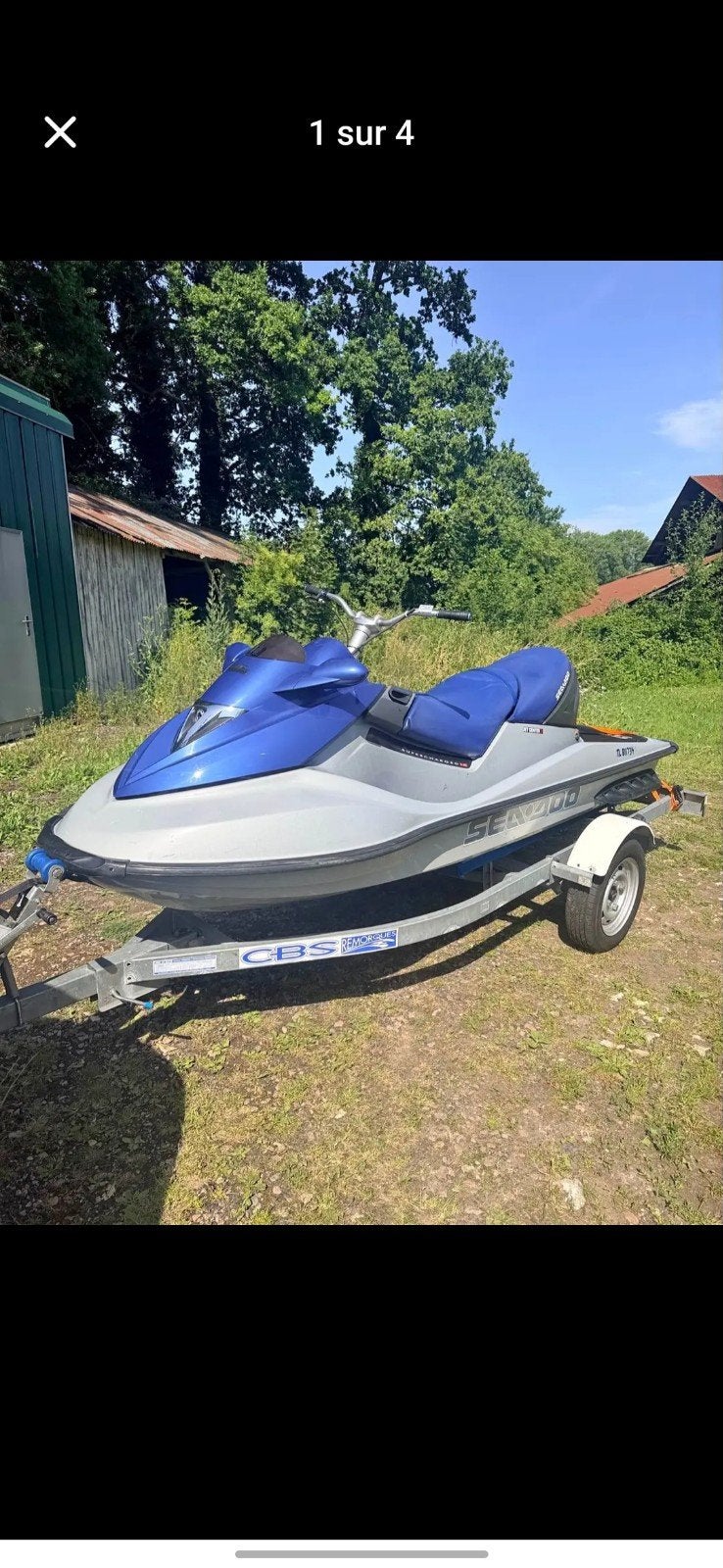 jet sky seadoo 215 ch 3 rotax, Watersport en Boten
